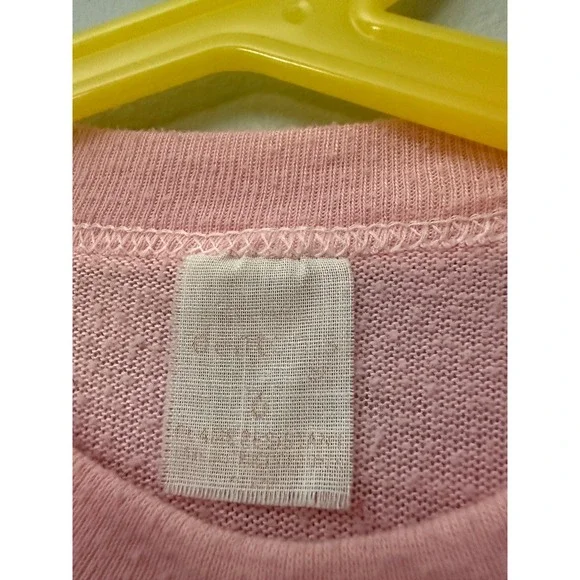 Vintage Girls Dr. Dentons Strawberry All Stars Pajama Top sz 6 1980s - Picture 5 of 6